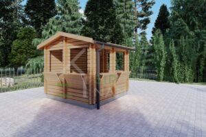 Medinis prekybinis kioskas horacijus 04