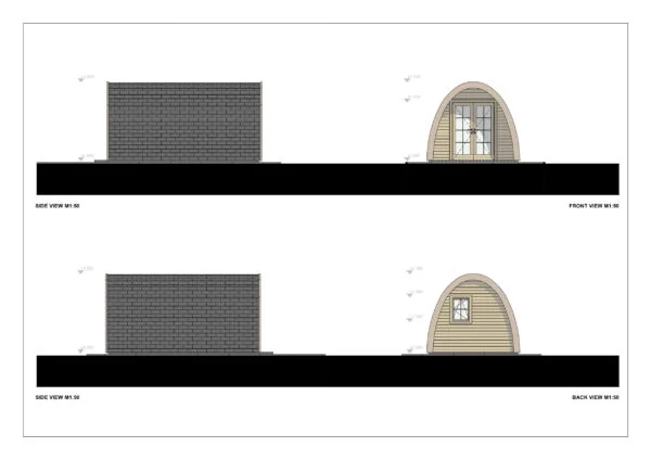 kampingo namelis miskas 44mm facade