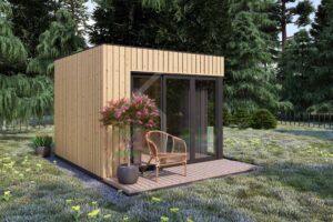 Garden Office Pod Evaldas 1