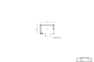 Garden Office Pod Evita floorplan