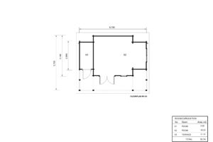 Medinis namas Eimantas floorplan